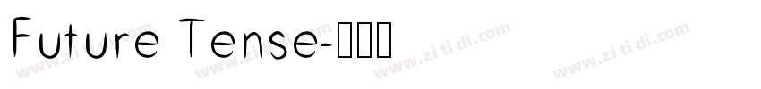 Future Tense字体转换